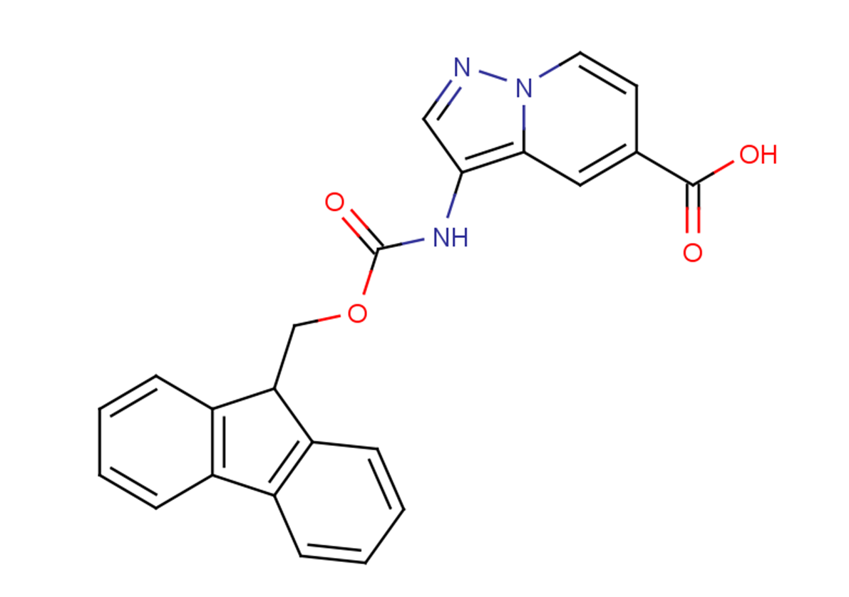 3-{[(9H-fluoren-9-ylmethoxy)carbonyl]amino}pyrazolo[1,5-a]pyridine-5-carboxylic acid