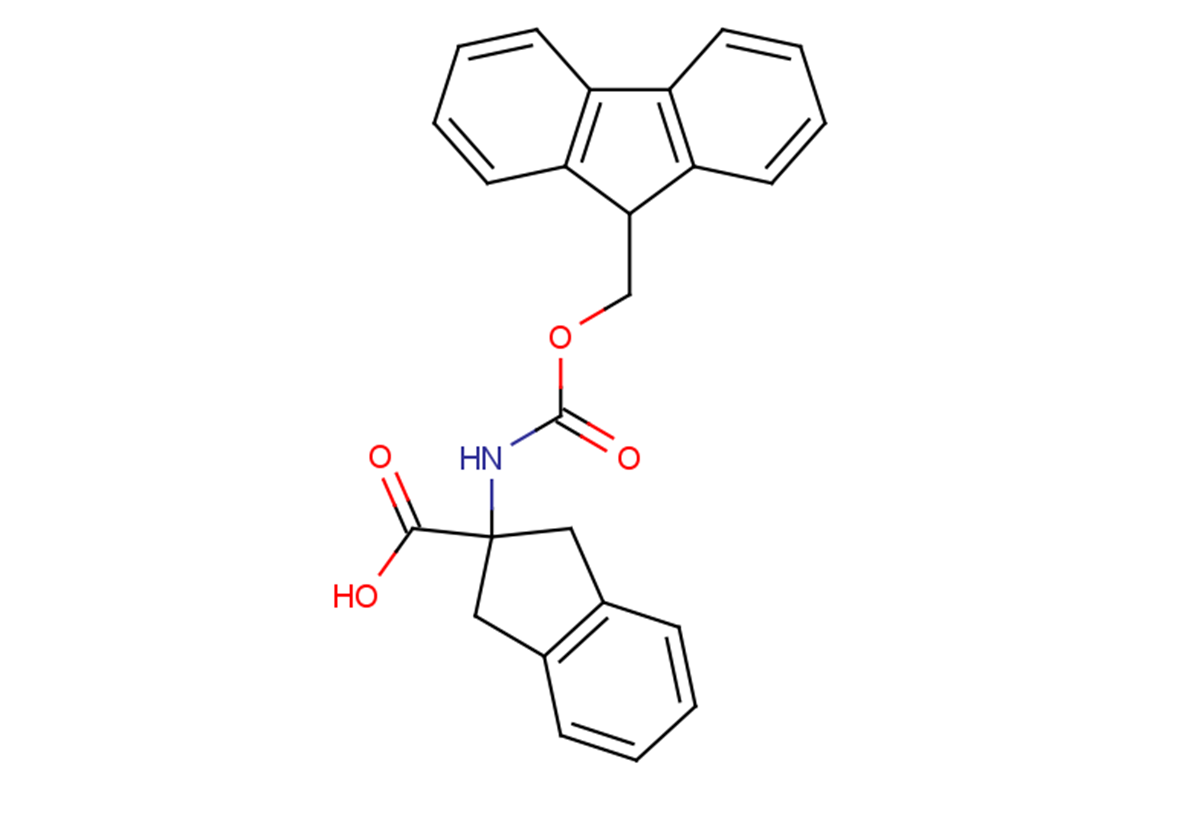 2-{[(9H-fluoren-9-ylmethoxy)carbonyl]amino}-2,3-dihydro-1H-indene-2-carboxylic acid