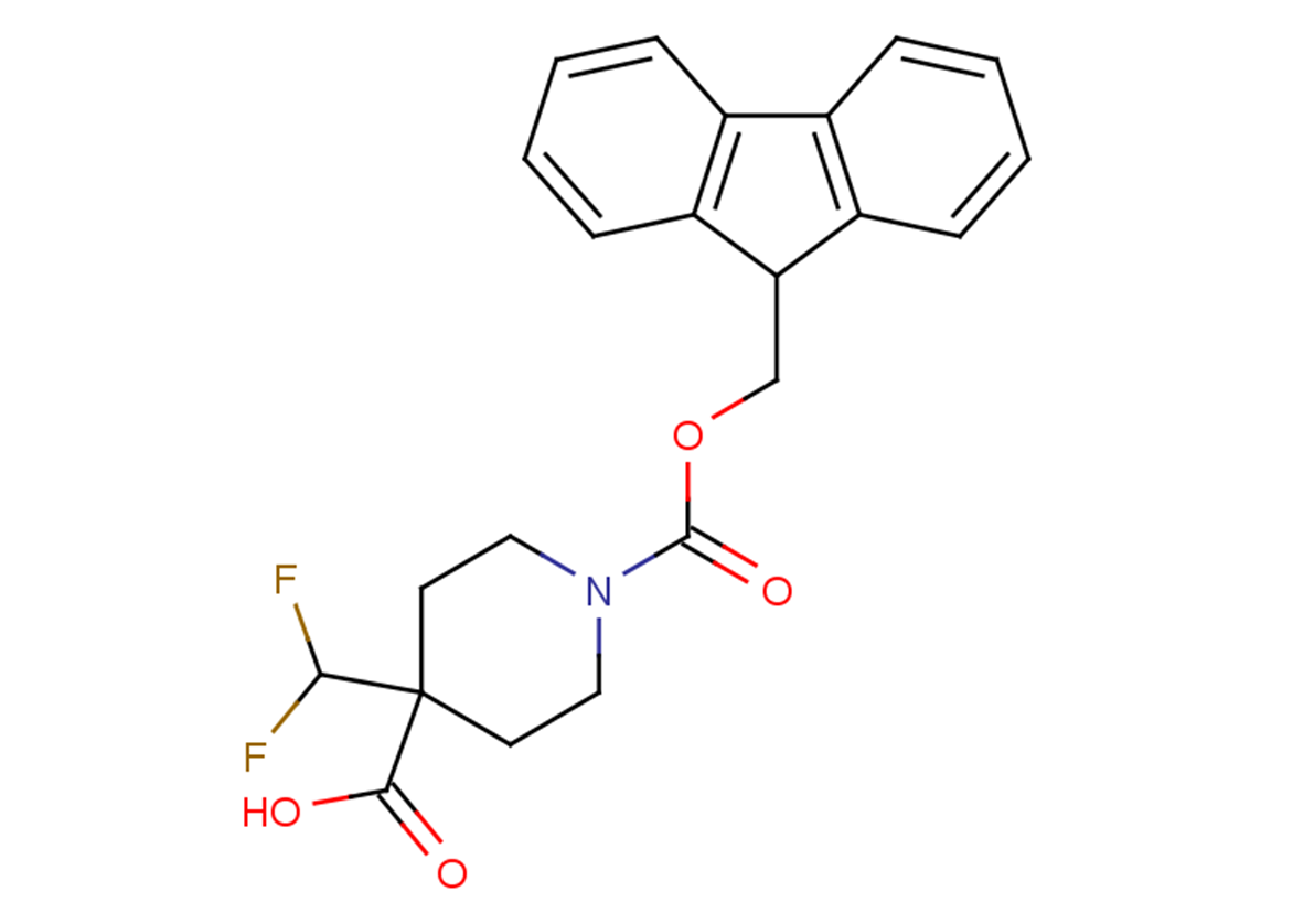 4-(difluoromethyl)-1-[(9H-fluoren-9-ylmethoxy)carbonyl]piperidine-4-carboxylic acid