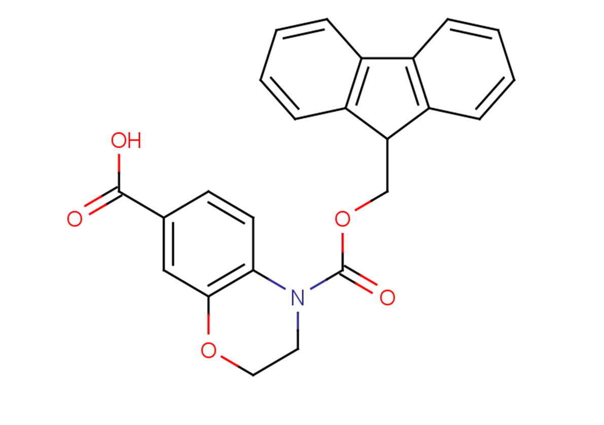 4-[(9H-fluoren-9-ylmethoxy)carbonyl]-3,4-dihydro-2H-1,4-benzoxazine-7-carboxylic acid