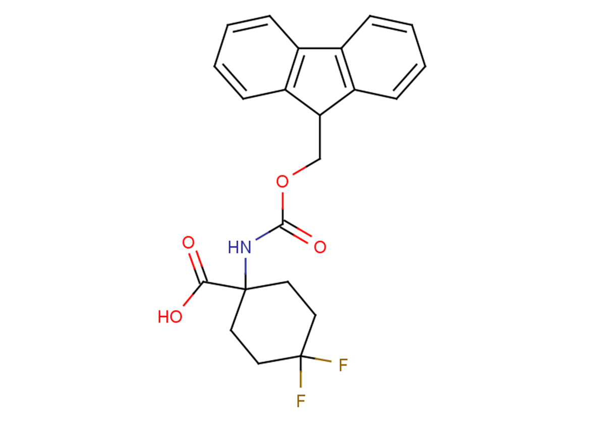 1-{[(9H-fluoren-9-ylmethoxy)carbonyl]amino}-4,4-difluorocyclohexane-1-carboxylic acid
