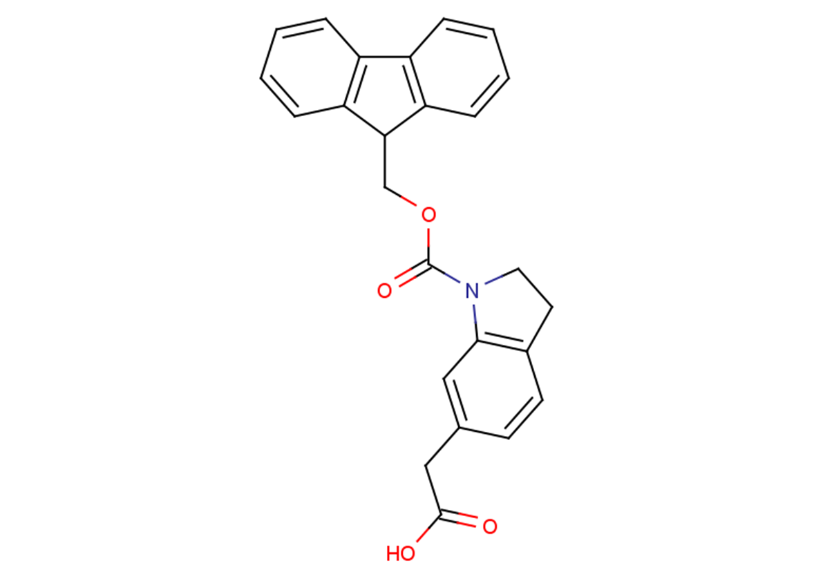 2-{1-[(9H-fluoren-9-ylmethoxy)carbonyl]-2,3-dihydro-1H-indol-6-yl}acetic acid