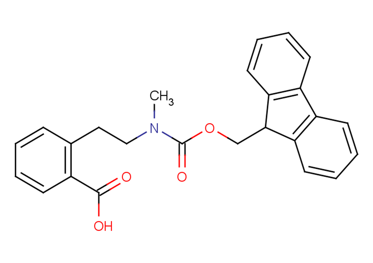 2-(2-{[(9H-fluoren-9-ylmethoxy)carbonyl](methyl)amino}ethyl)benzoic acid