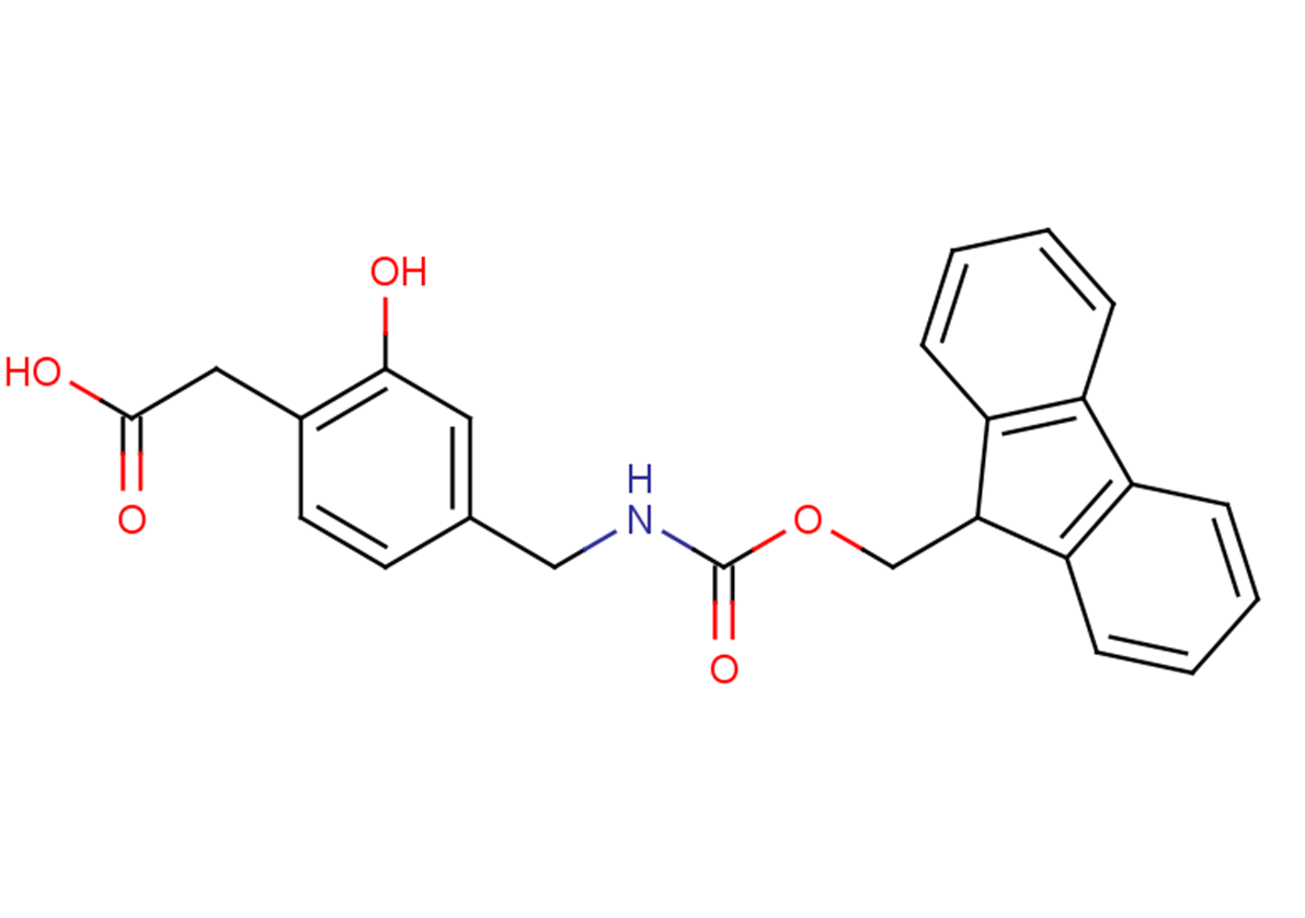 2-[4-({[(9H-fluoren-9-ylmethoxy)carbonyl]amino}methyl)-2-hydroxyphenyl]acetic acid