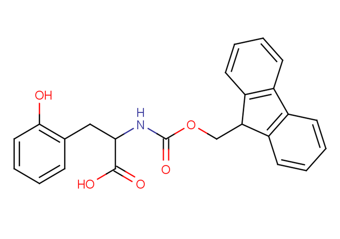 2-{[(9H-fluoren-9-ylmethoxy)carbonyl]amino}-3-(2-hydroxyphenyl)propanoic acid