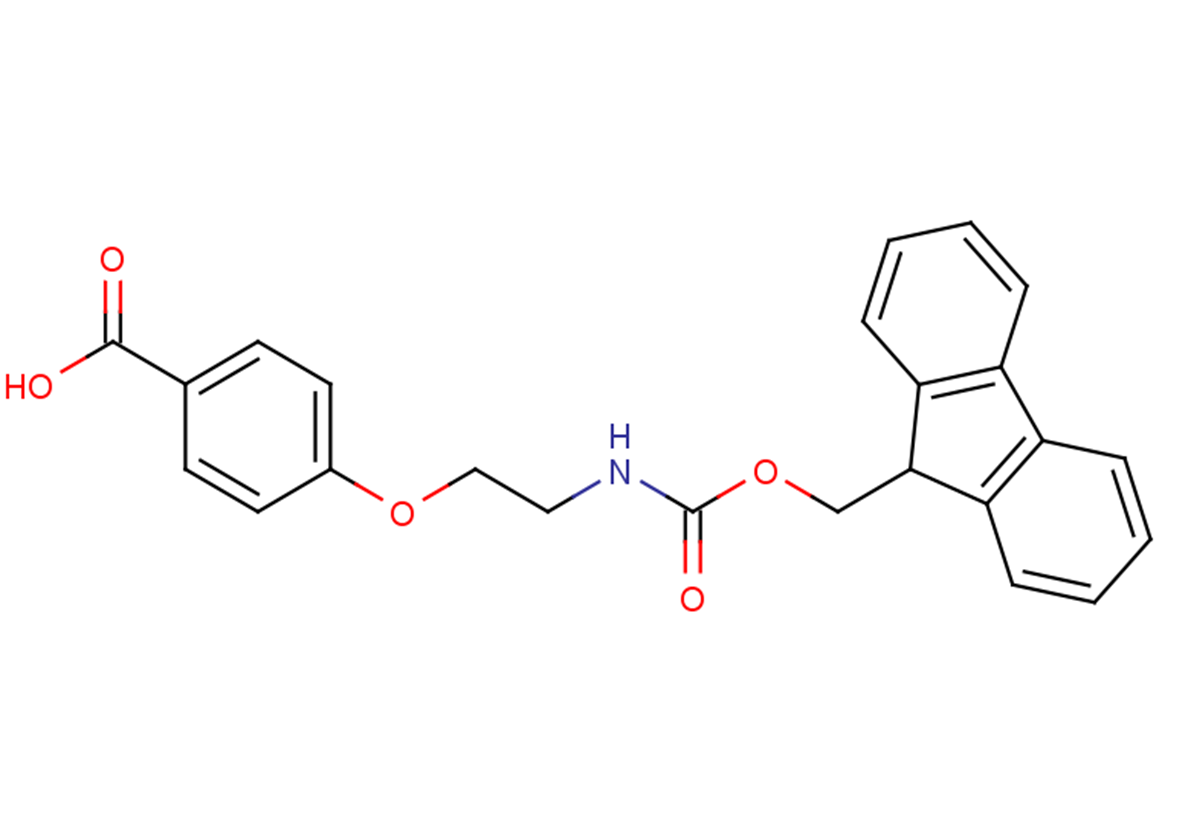 4-(2-{[(9H-fluoren-9-ylmethoxy)carbonyl]amino}ethoxy)benzoic acid