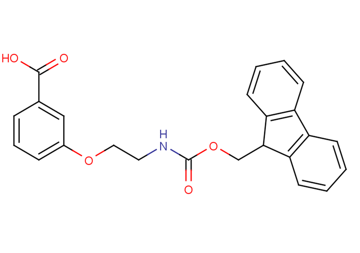 3-(2-{[(9H-fluoren-9-ylmethoxy)carbonyl]amino}ethoxy)benzoic acid