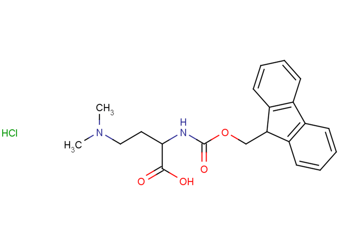 4-(dimethylamino)-2-{[(9H-fluoren-9-ylmethoxy)carbonyl]amino}butanoic acid hydrochloride