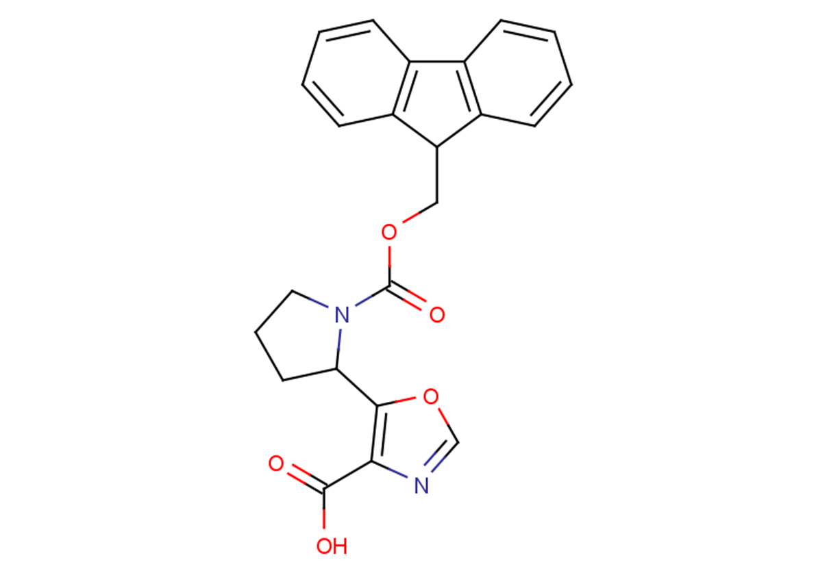 5-{1-[(9H-fluoren-9-ylmethoxy)carbonyl]pyrrolidin-2-yl}-1,3-oxazole-4-carboxylic acid