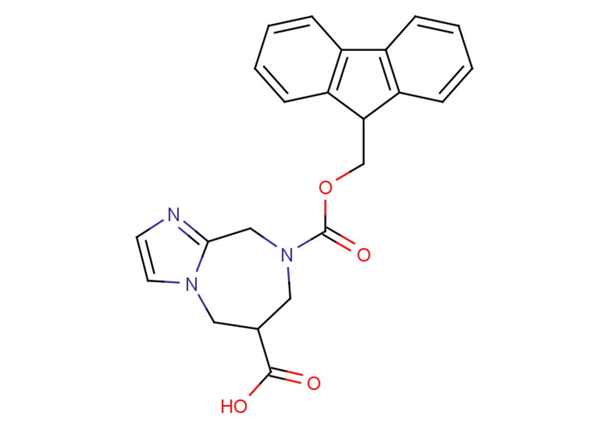 8-[(9H-fluoren-9-ylmethoxy)carbonyl]-5H,6H,7H,8H,9H-imidazo[1,2-a][1,4]diazepine-6-carboxylic acid