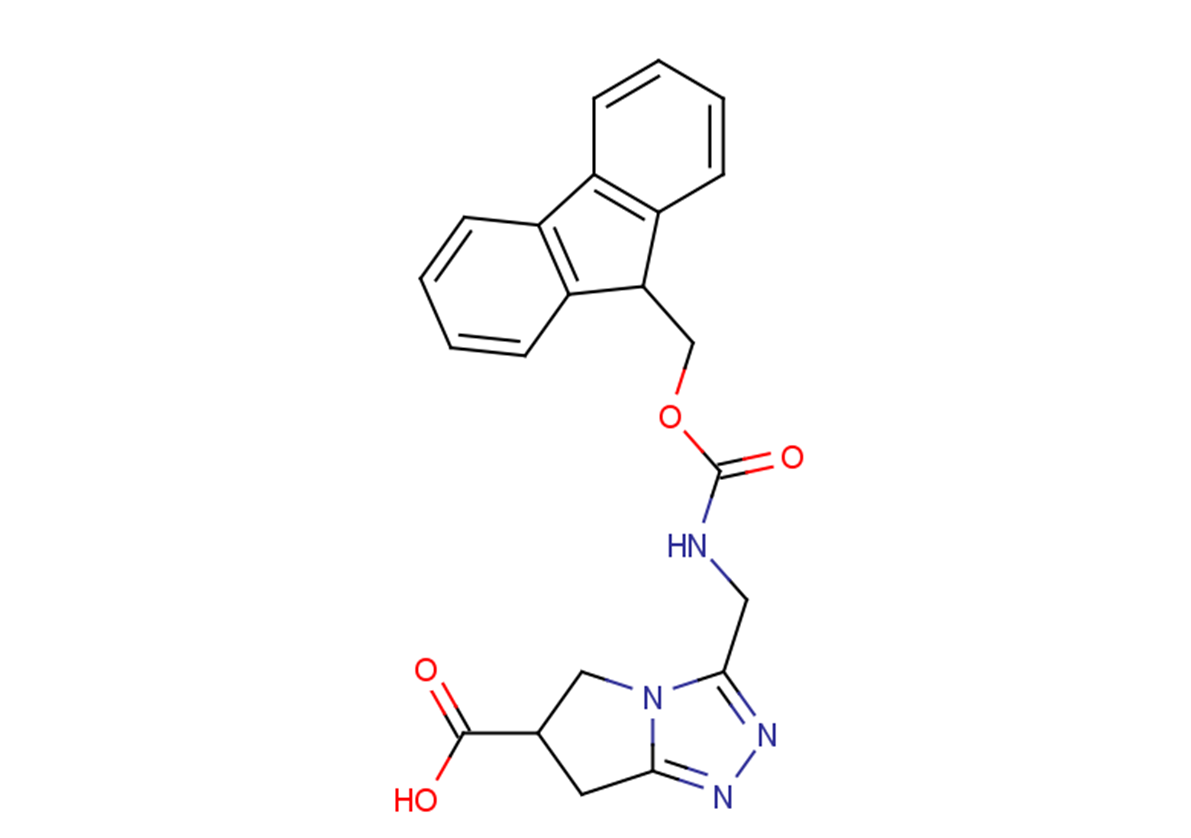 3-({[(9H-fluoren-9-ylmethoxy)carbonyl]amino}methyl)-5H,6H,7H-pyrrolo[2,1-c][1,2,4]triazole-6-carboxylic acid