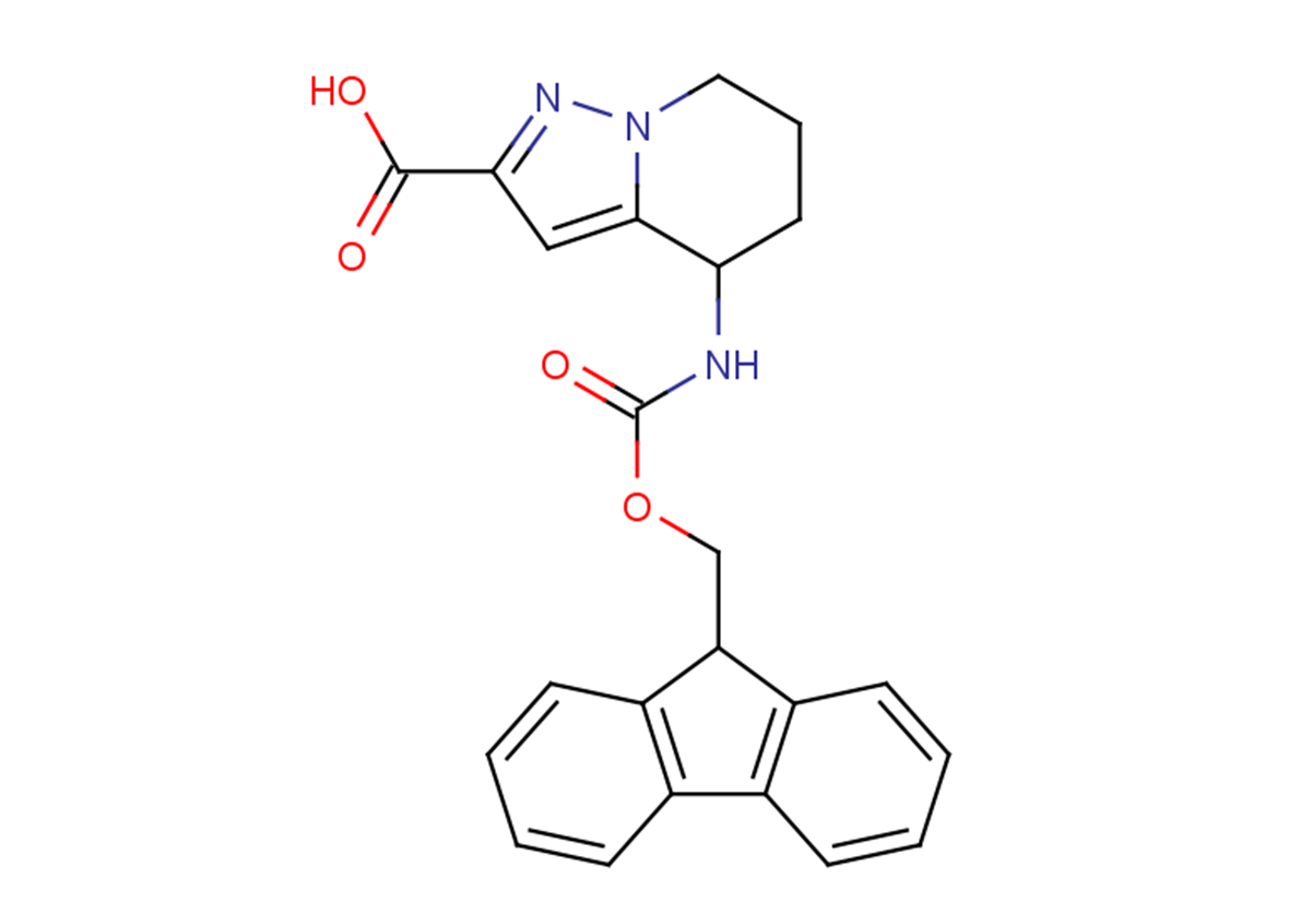 4-{[(9H-fluoren-9-ylmethoxy)carbonyl]amino}-4H,5H,6H,7H-pyrazolo[1,5-a]pyridine-2-carboxylic acid