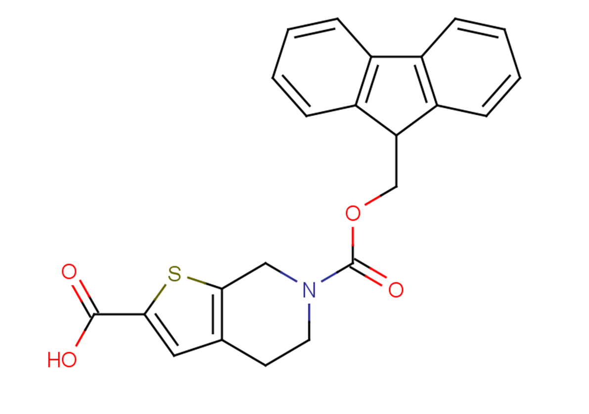 6-[(9H-fluoren-9-ylmethoxy)carbonyl]-4H,5H,6H,7H-thieno[2,3-c]pyridine-2-carboxylic acid