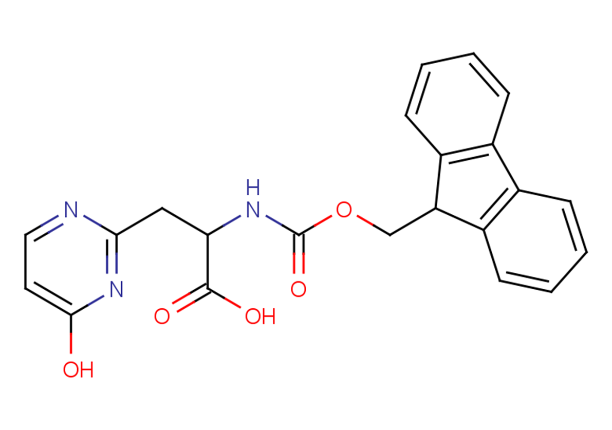 2-{[(9H-fluoren-9-ylmethoxy)carbonyl]amino}-3-(4-hydroxypyrimidin-2-yl)propanoic acid