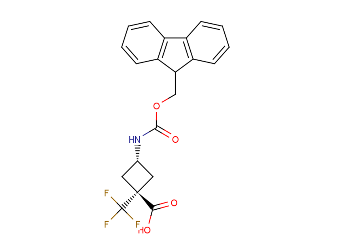 3-{[(9H-fluoren-9-ylmethoxy)carbonyl]amino}-1-(trifluoromethyl)cyclobutane-1-carboxylic acid