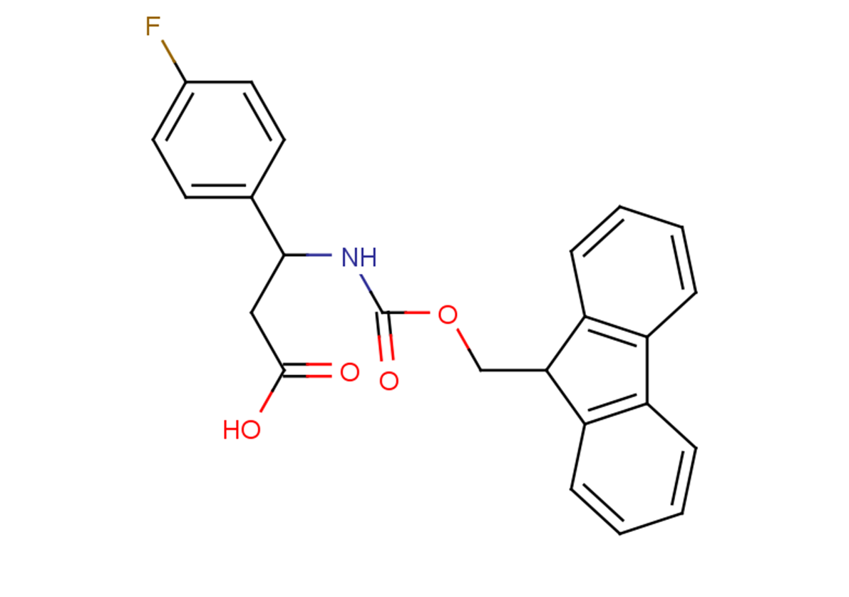 3-{[(9H-fluoren-9-ylmethoxy)carbonyl]amino}-3-(4-fluorophenyl)propanoic acid