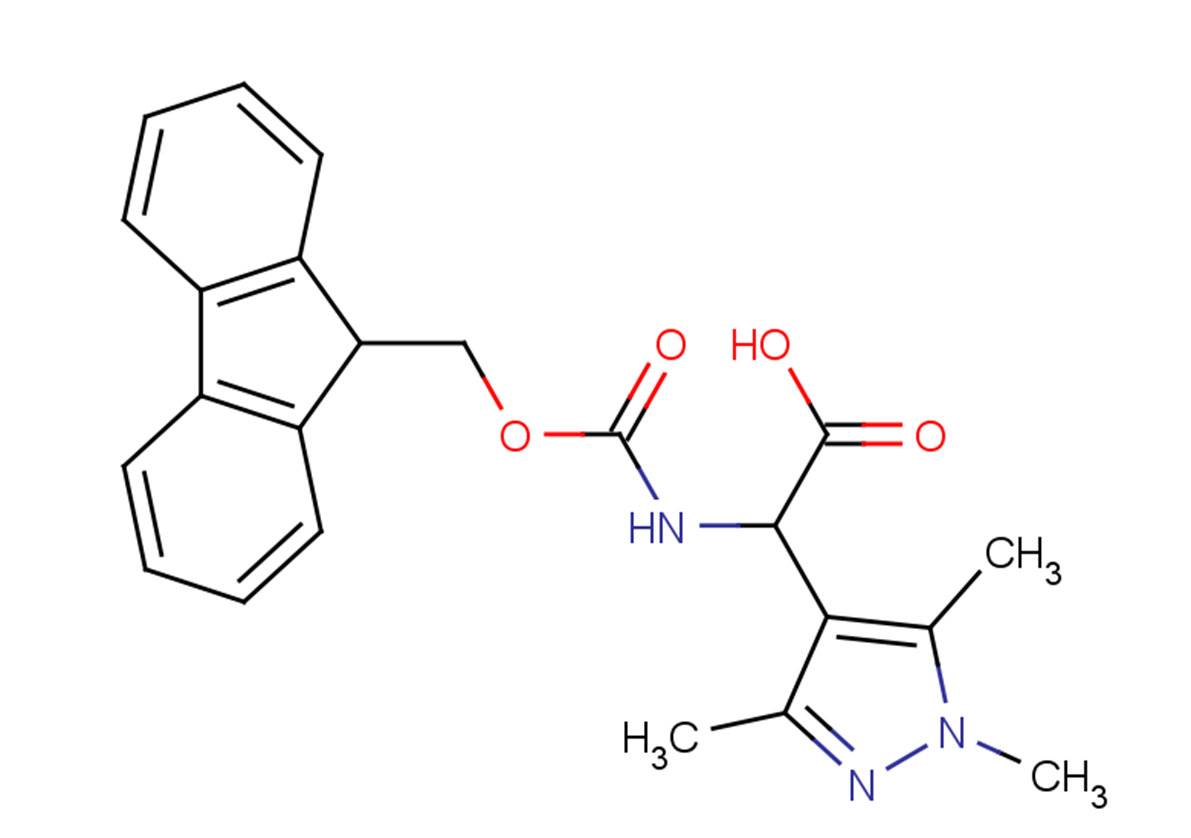 2-{[(9H-fluoren-9-ylmethoxy)carbonyl]amino}-2-(1,3,5-trimethyl-1H-pyrazol-4-yl)acetic acid
