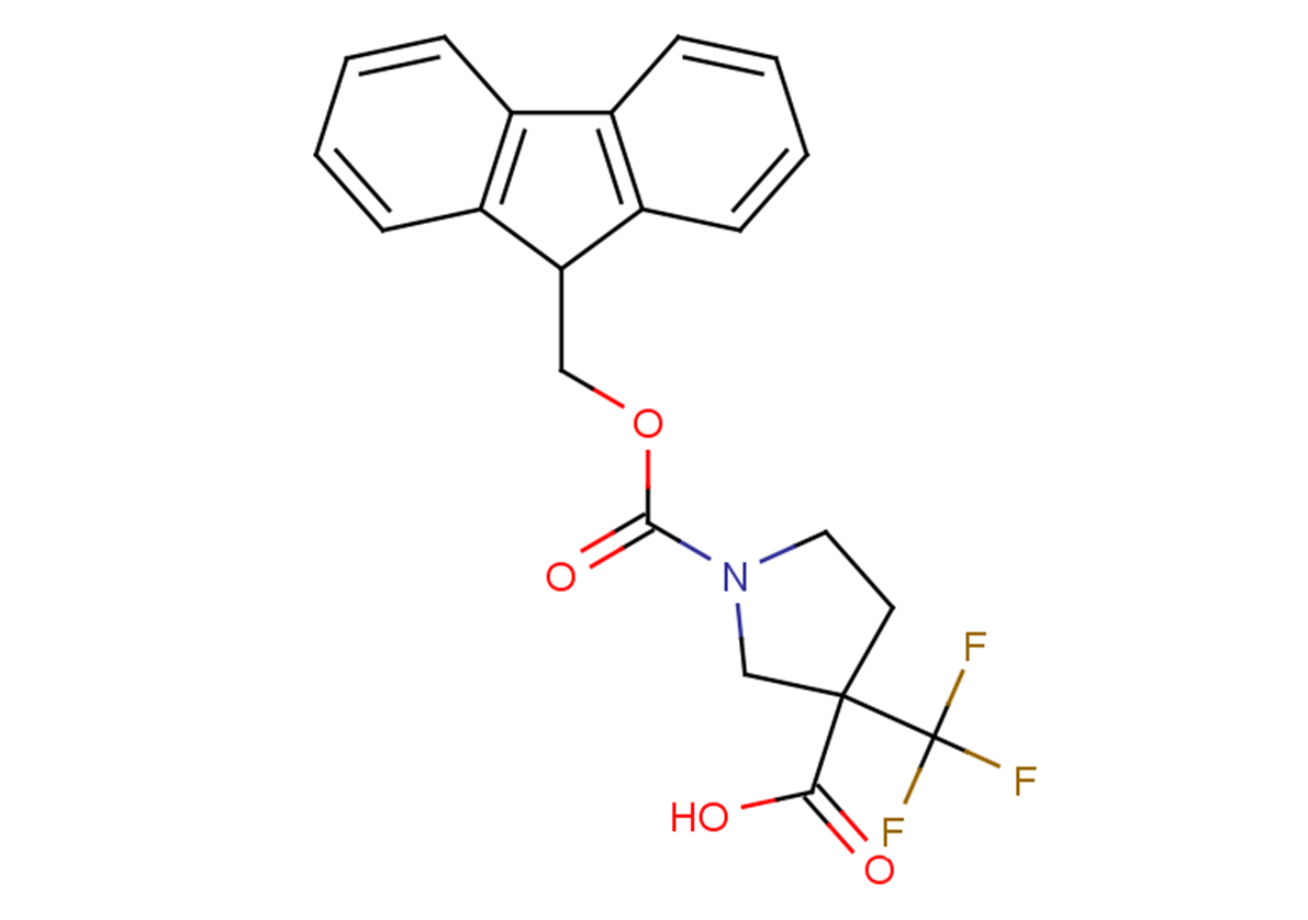 1-[(9H-fluoren-9-ylmethoxy)carbonyl]-3-(trifluoromethyl)pyrrolidine-3-carboxylic acid
