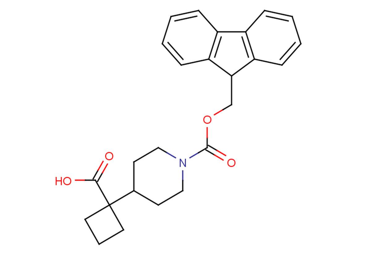 1-{1-[(9H-fluoren-9-ylmethoxy)carbonyl]piperidin-4-yl}cyclobutane-1-carboxylic acid