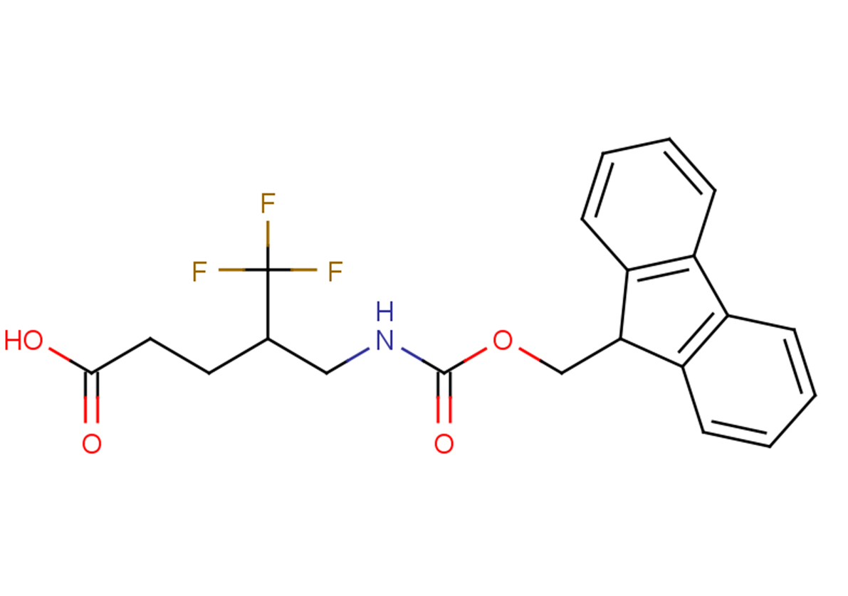 4-({[(9H-fluoren-9-ylmethoxy)carbonyl]amino}methyl)-5,5,5-trifluoropentanoic acid