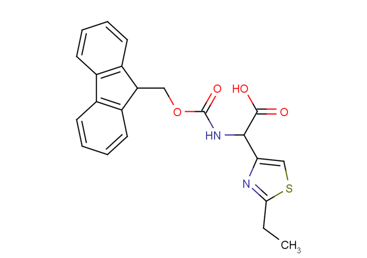 2-(2-ethyl-1,3-thiazol-4-yl)-2-{[(9H-fluoren-9-ylmethoxy)carbonyl]amino}acetic acid
