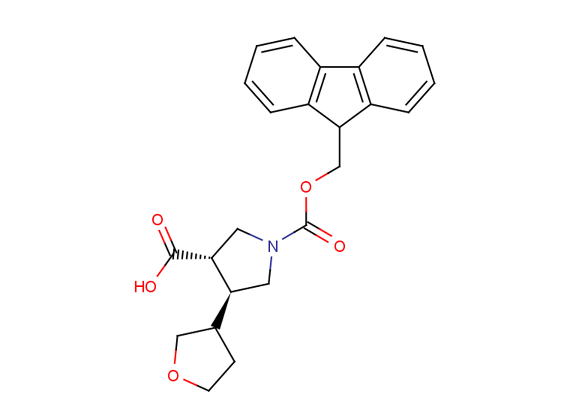 (3S,4S)-1-[(9H-fluoren-9-ylmethoxy)carbonyl]-4-(oxolan-3-yl)pyrrolidine-3-carboxylic acid