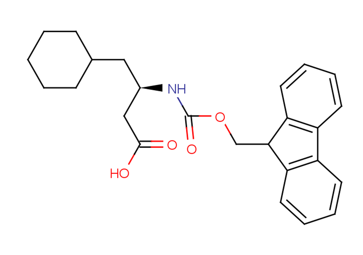(3R)-4-cyclohexyl-3-{[(9H-fluoren-9-ylmethoxy)carbonyl]amino}butanoic acid