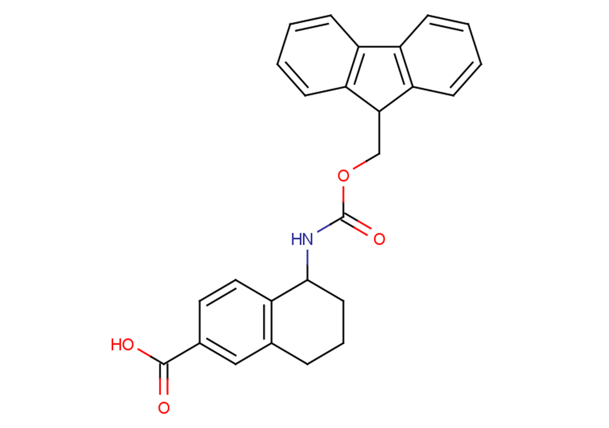 5-{[(9H-fluoren-9-ylmethoxy)carbonyl]amino}-5,6,7,8-tetrahydronaphthalene-2-carboxylic acid