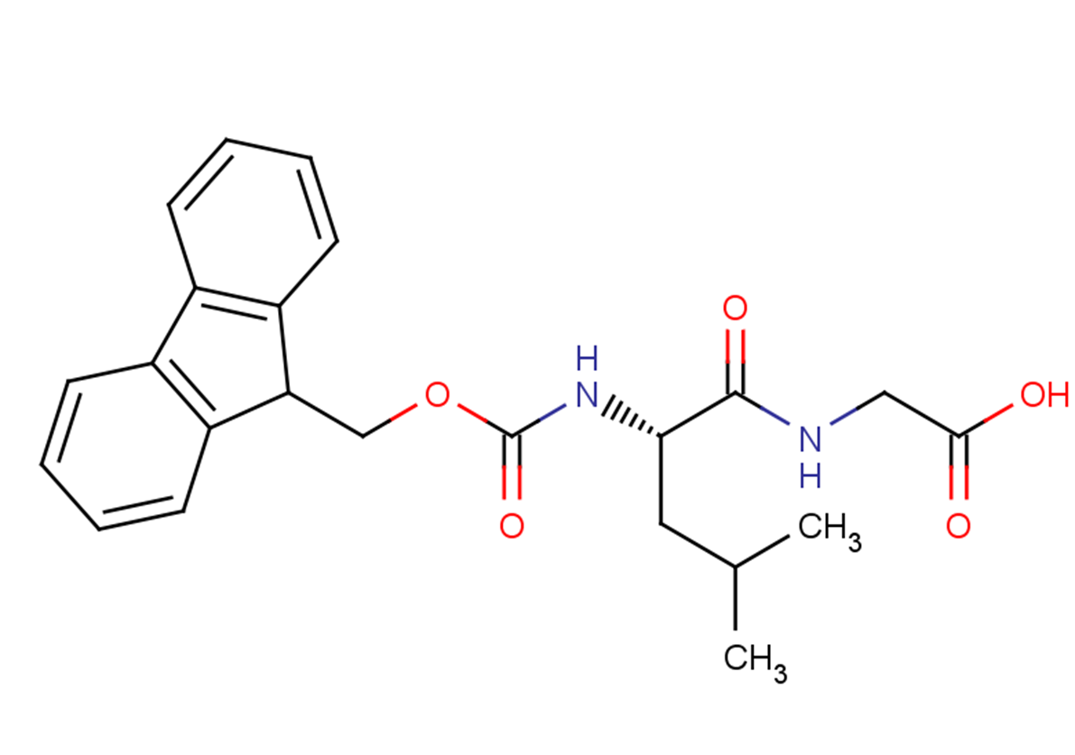 2-[(2S)-2-{[(9H-fluoren-9-ylmethoxy)carbonyl]amino}-4-methylpentanamido]acetic acid