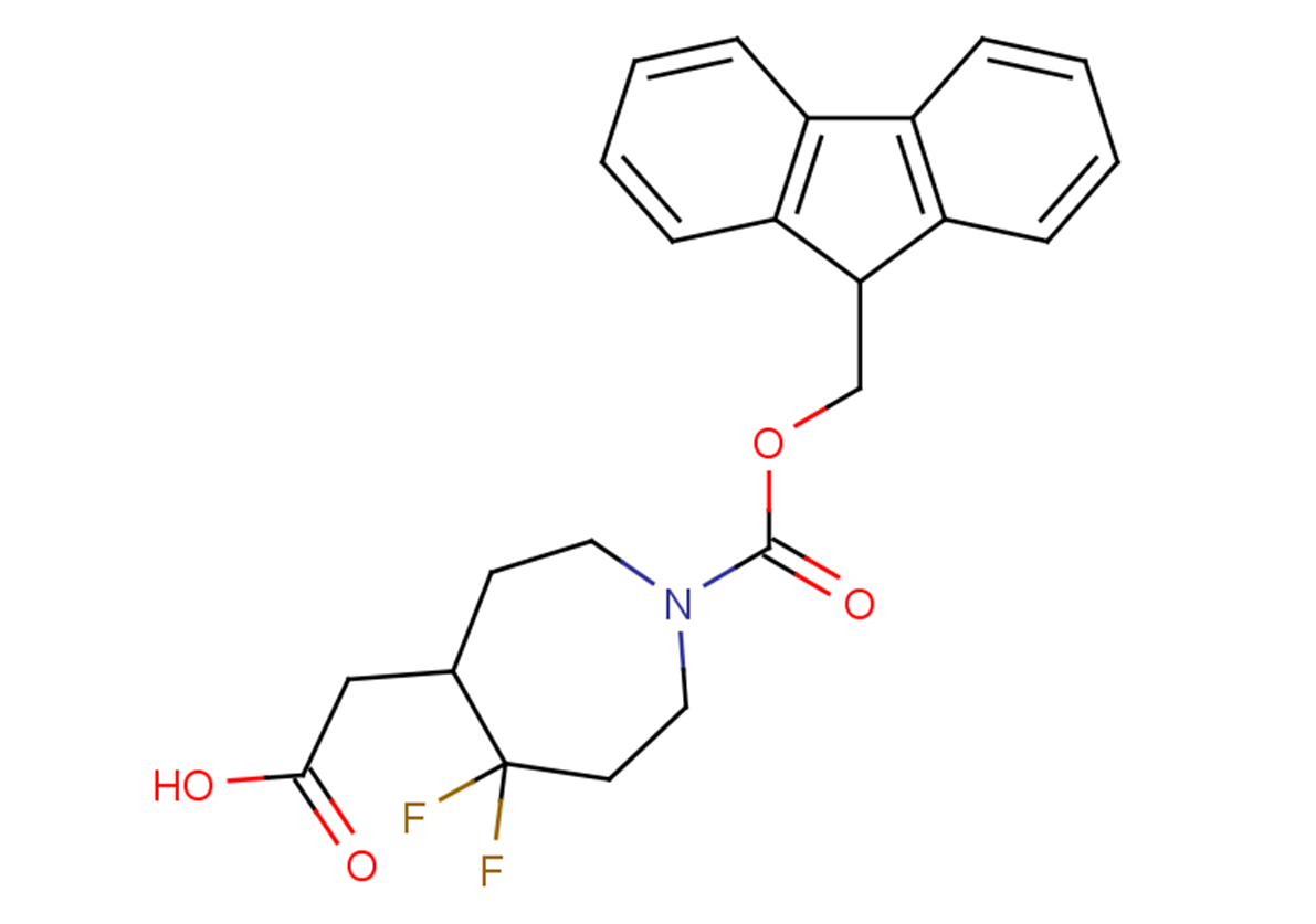 2-{1-[(9H-fluoren-9-ylmethoxy)carbonyl]-5,5-difluoroazepan-4-yl}acetic acid