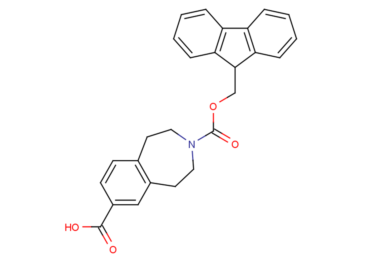 3-[(9H-fluoren-9-ylmethoxy)carbonyl]-2,3,4,5-tetrahydro-1H-3-benzazepine-7-carboxylic acid