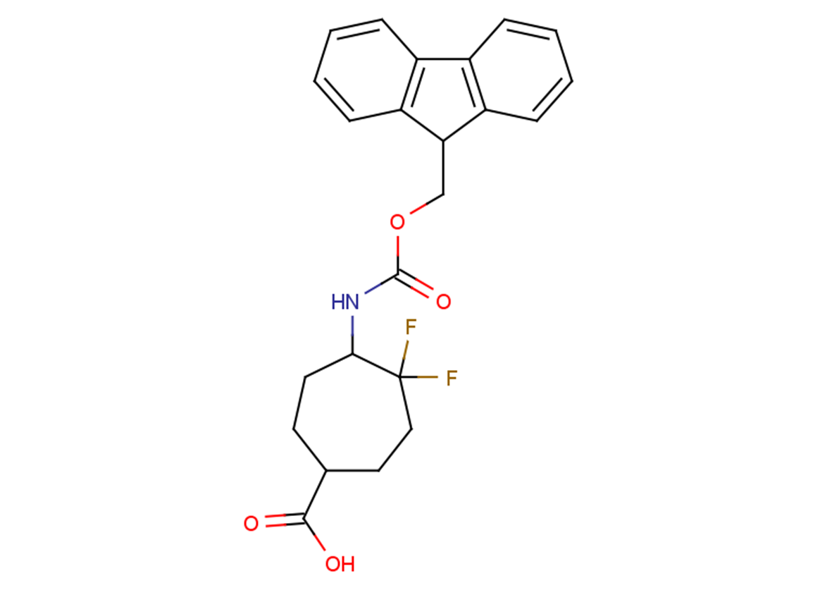 5-{[(9H-fluoren-9-ylmethoxy)carbonyl]amino}-4,4-difluorocycloheptane-1-carboxylic acid