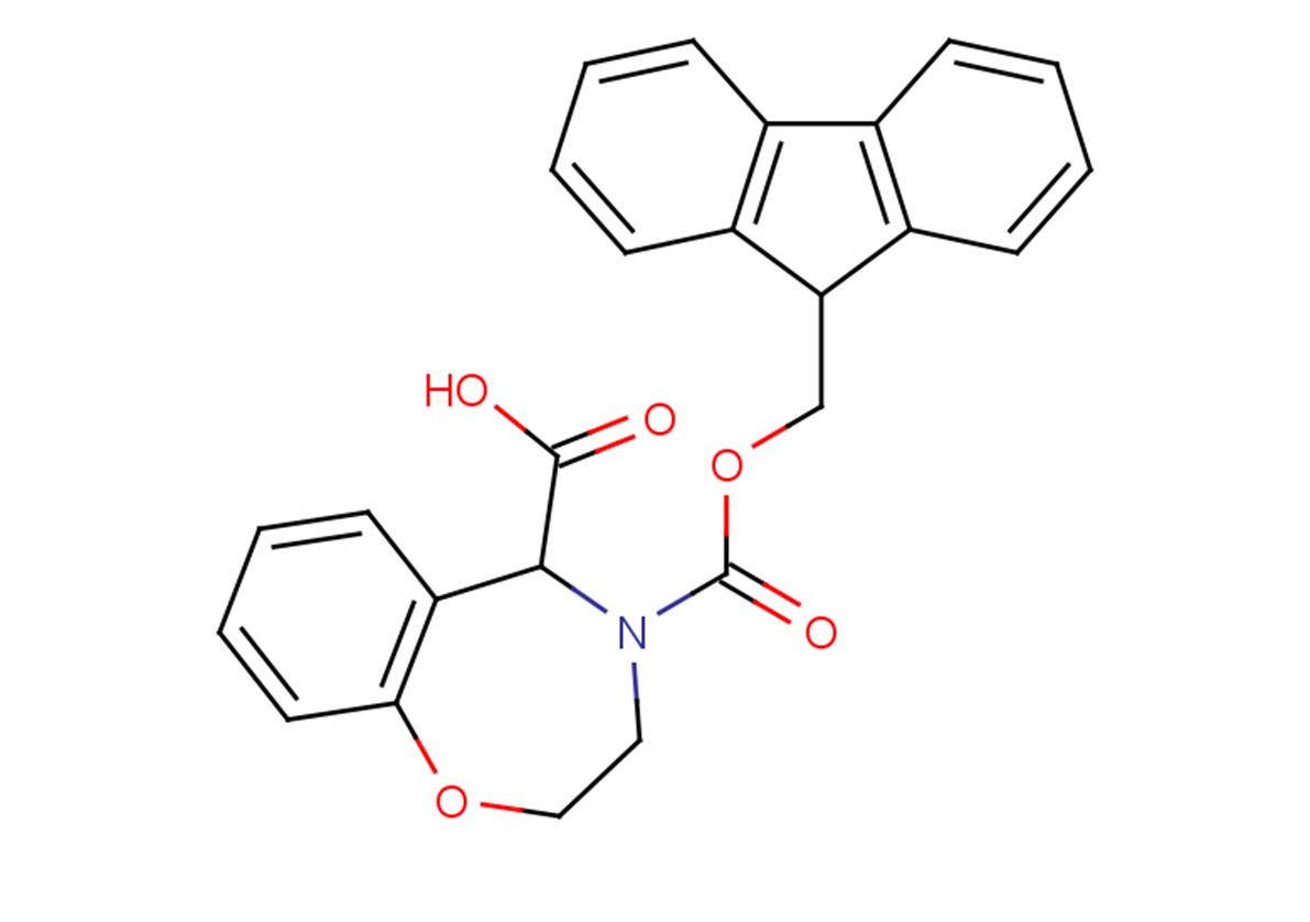 4-[(9H-fluoren-9-ylmethoxy)carbonyl]-2,3,4,5-tetrahydro-1,4-benzoxazepine-5-carboxylic acid