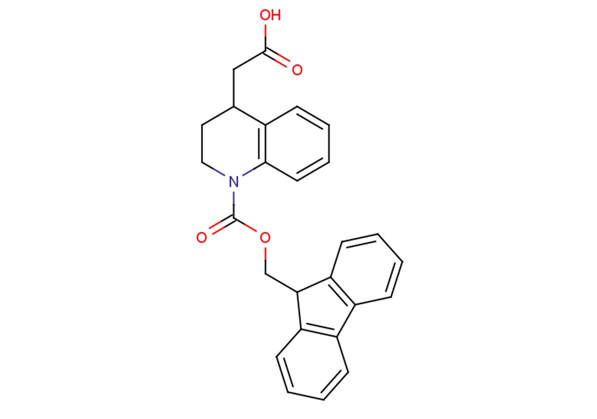 2-{1-[(9H-fluoren-9-ylmethoxy)carbonyl]-1,2,3,4-tetrahydroquinolin-4-yl}acetic acid