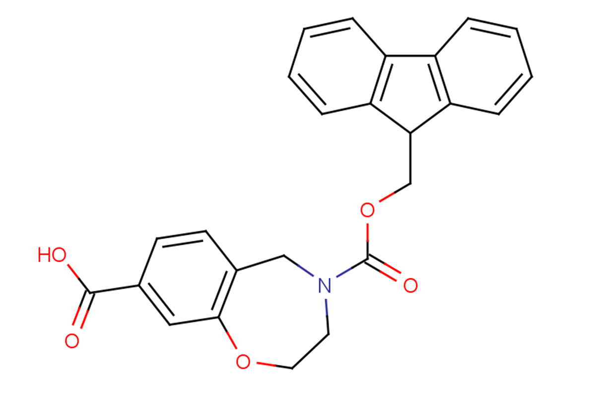 4-[(9H-fluoren-9-ylmethoxy)carbonyl]-2,3,4,5-tetrahydro-1,4-benzoxazepine-8-carboxylic acid