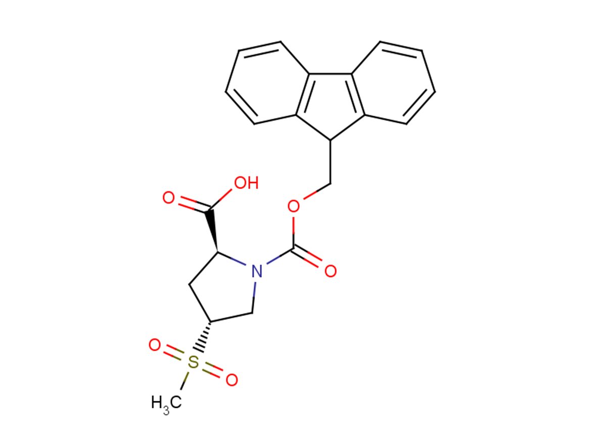 (2S,4R)-1-[(9H-fluoren-9-ylmethoxy)carbonyl]-4-methanesulfonylpyrrolidine-2-carboxylic acid
