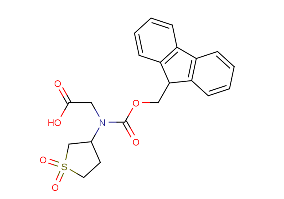 2-[(1,1-dioxo-1$l^{6}-thiolan-3-yl)[(9H-fluoren-9-ylmethoxy)carbonyl]amino]acetic acid