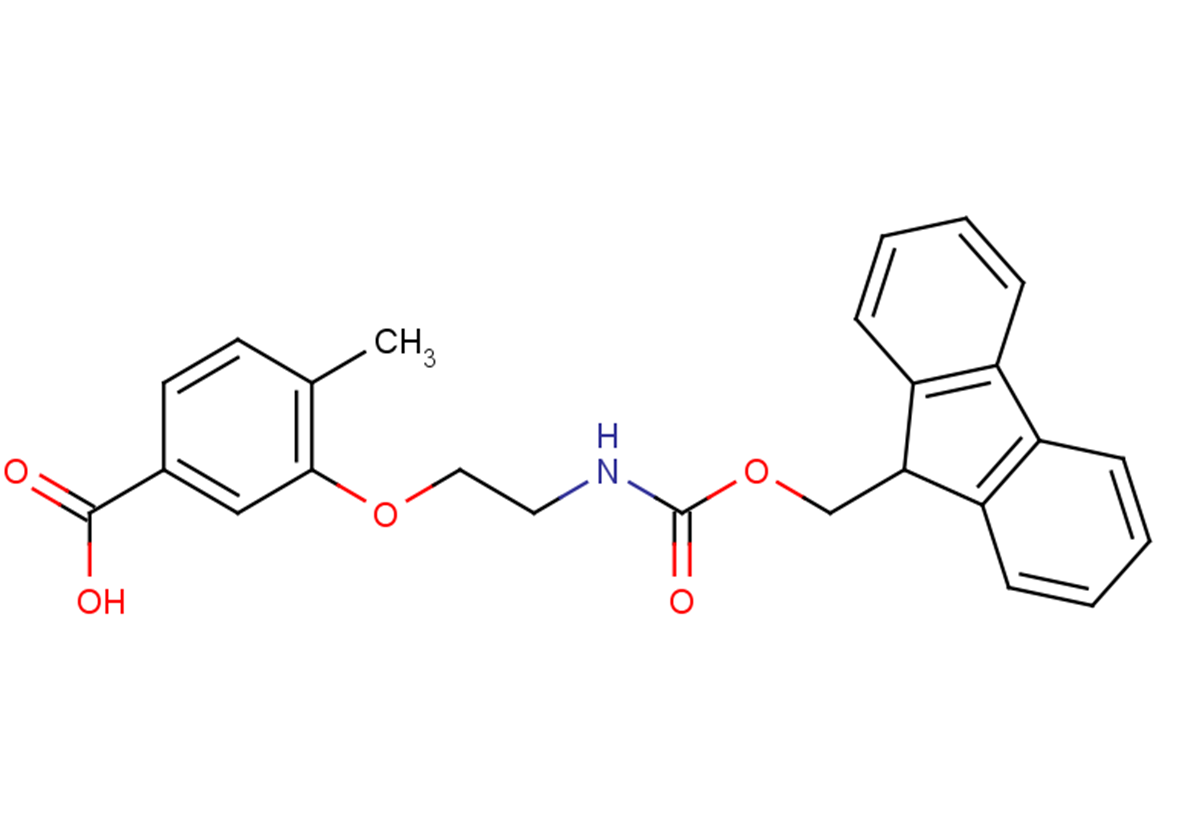 3-(2-{[(9H-fluoren-9-ylmethoxy)carbonyl]amino}ethoxy)-4-methylbenzoic acid