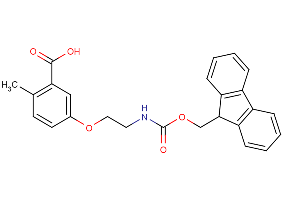 5-(2-{[(9H-fluoren-9-ylmethoxy)carbonyl]amino}ethoxy)-2-methylbenzoic acid