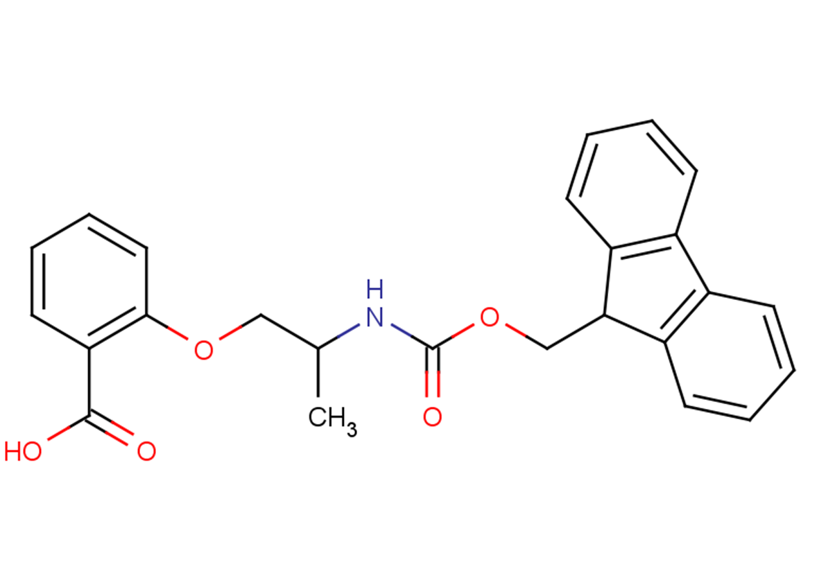 2-(2-{[(9H-fluoren-9-ylmethoxy)carbonyl]amino}propoxy)benzoic acid