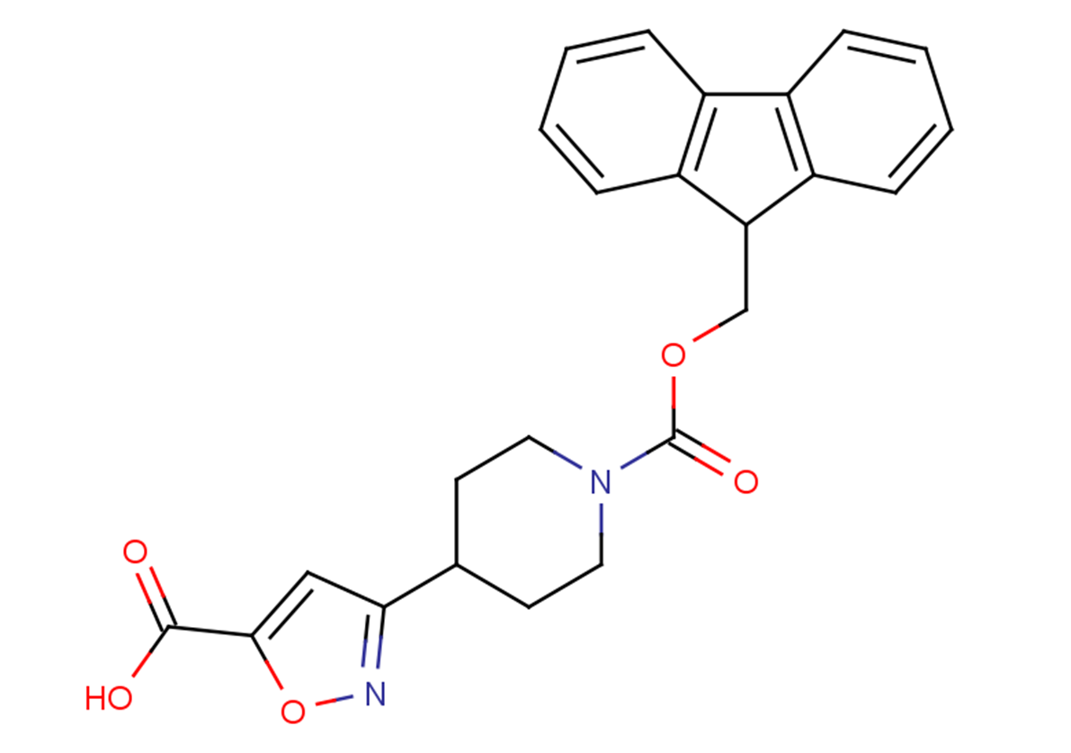 3-{1-[(9H-fluoren-9-ylmethoxy)carbonyl]piperidin-4-yl}-1,2-oxazole-5-carboxylic acid