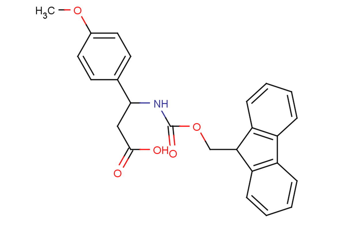 3-{[(9H-fluoren-9-ylmethoxy)carbonyl]amino}-3-(4-methoxyphenyl)propanoic acid
