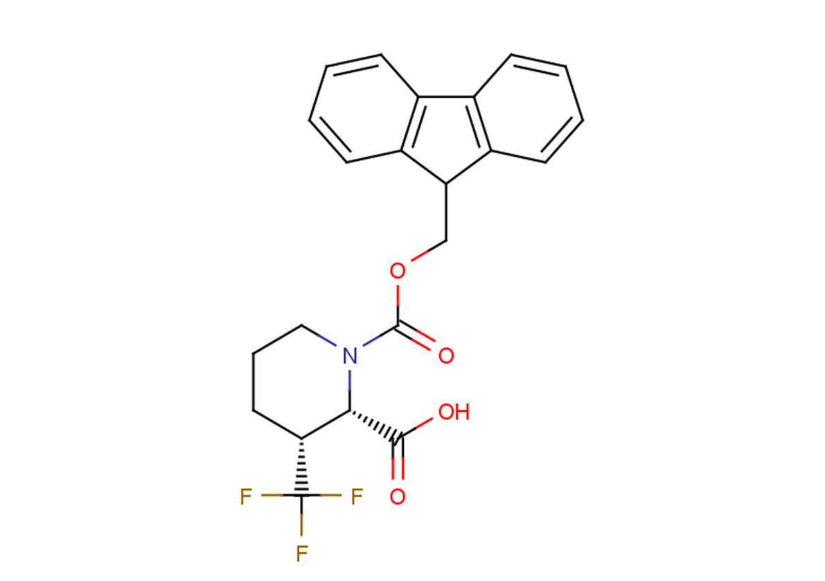 (2S,3R)-1-[(9H-fluoren-9-ylmethoxy)carbonyl]-3-(trifluoromethyl)piperidine-2-carboxylic acid