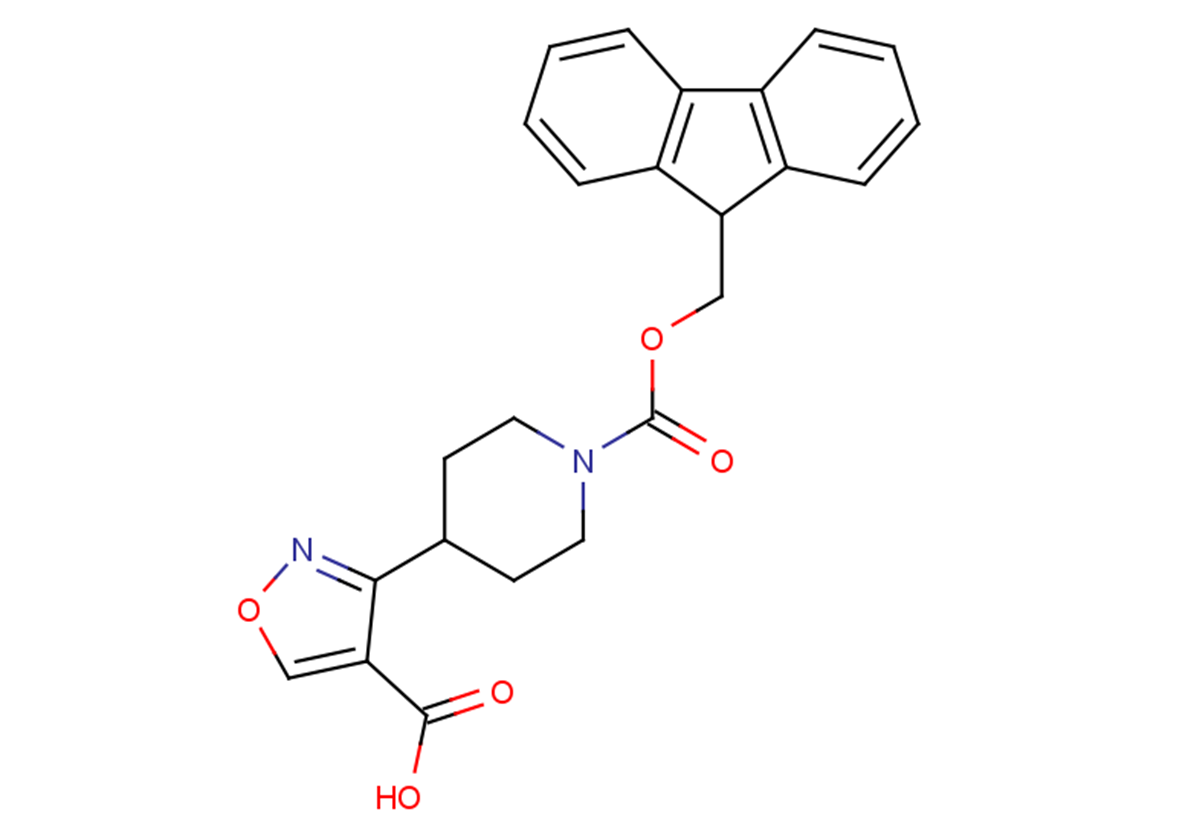 3-{1-[(9H-fluoren-9-ylmethoxy)carbonyl]piperidin-4-yl}-1,2-oxazole-4-carboxylic acid