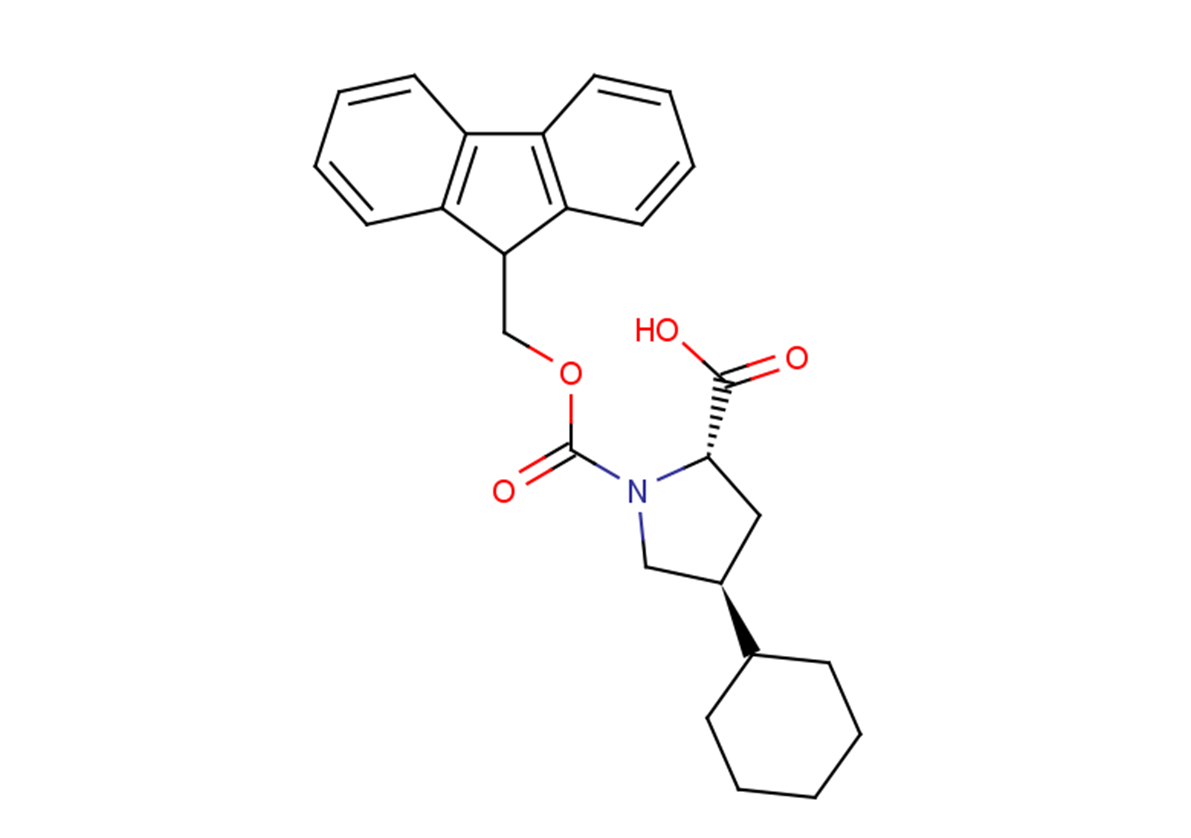 (2S,4S)-4-cyclohexyl-1-[(9H-fluoren-9-ylmethoxy)carbonyl]pyrrolidine-2-carboxylic acid