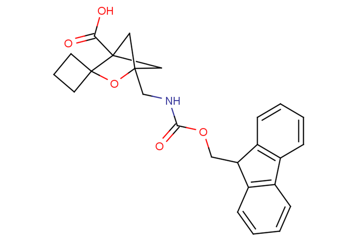 4-({[(9H-fluoren-9-ylmethoxy)carbonyl]amino}methyl)-3-oxaspiro[bicyclo[2.1.1]hexane-2,1'-cyclobutane]-1-carboxylic acid