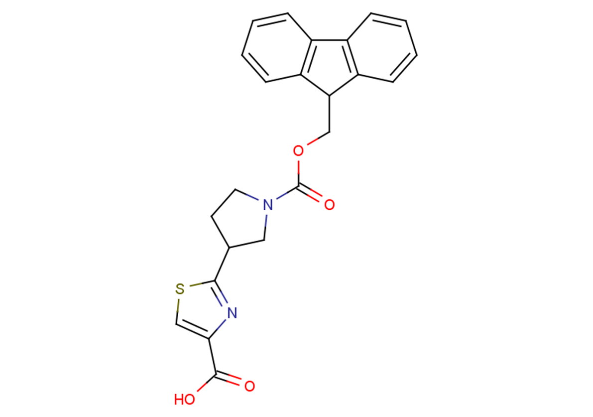 2-{1-[(9H-fluoren-9-ylmethoxy)carbonyl]pyrrolidin-3-yl}-1,3-thiazole-4-carboxylic acid