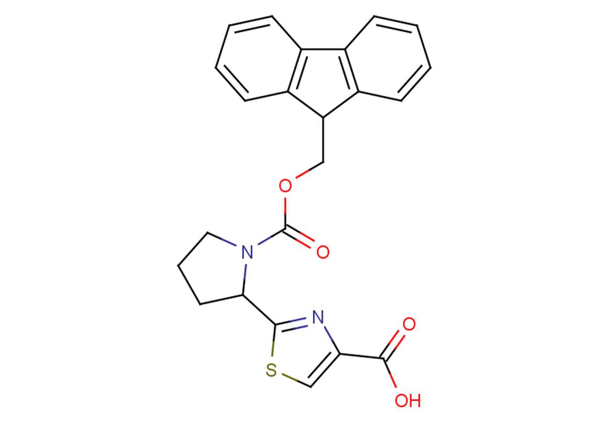 2-{1-[(9H-fluoren-9-ylmethoxy)carbonyl]pyrrolidin-2-yl}-1,3-thiazole-4-carboxylic acid
