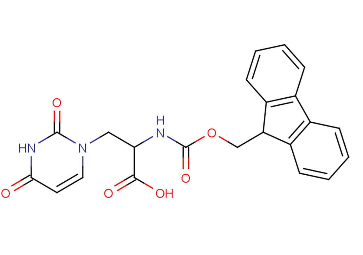 3-(2,4-dioxo-1,2,3,4-tetrahydropyrimidin-1-yl)-2-{[(9H-fluoren-9-ylmethoxy)carbonyl]amino}propanoic acid