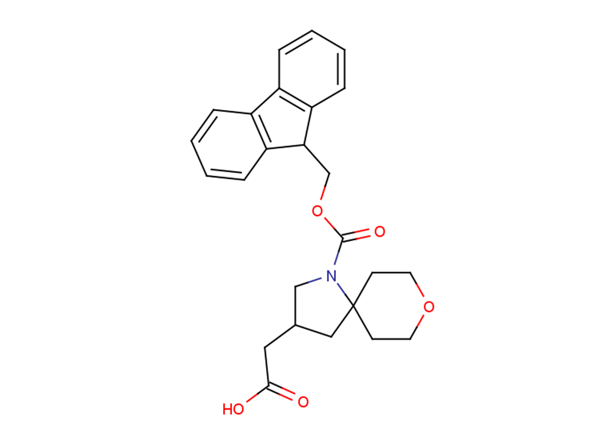 2-{1-[(9H-fluoren-9-ylmethoxy)carbonyl]-8-oxa-1-azaspiro[4.5]decan-3-yl}acetic acid